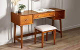 Lowry Dressing Table + Stool Set