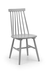 Alassio Spindle Back Dining Chair - Grey