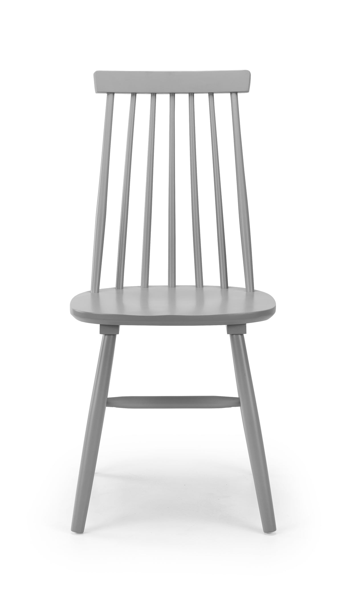 Alassio Spindle Back Dining Chair - Grey