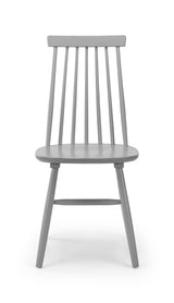 Alassio Spindle Back Dining Chair - Grey