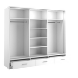 Arti 23 - 3 Sliding Door Wardrobe 250cm