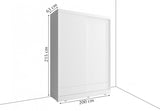 Arti 24 - 2 Sliding Door Wardrobe 200cm