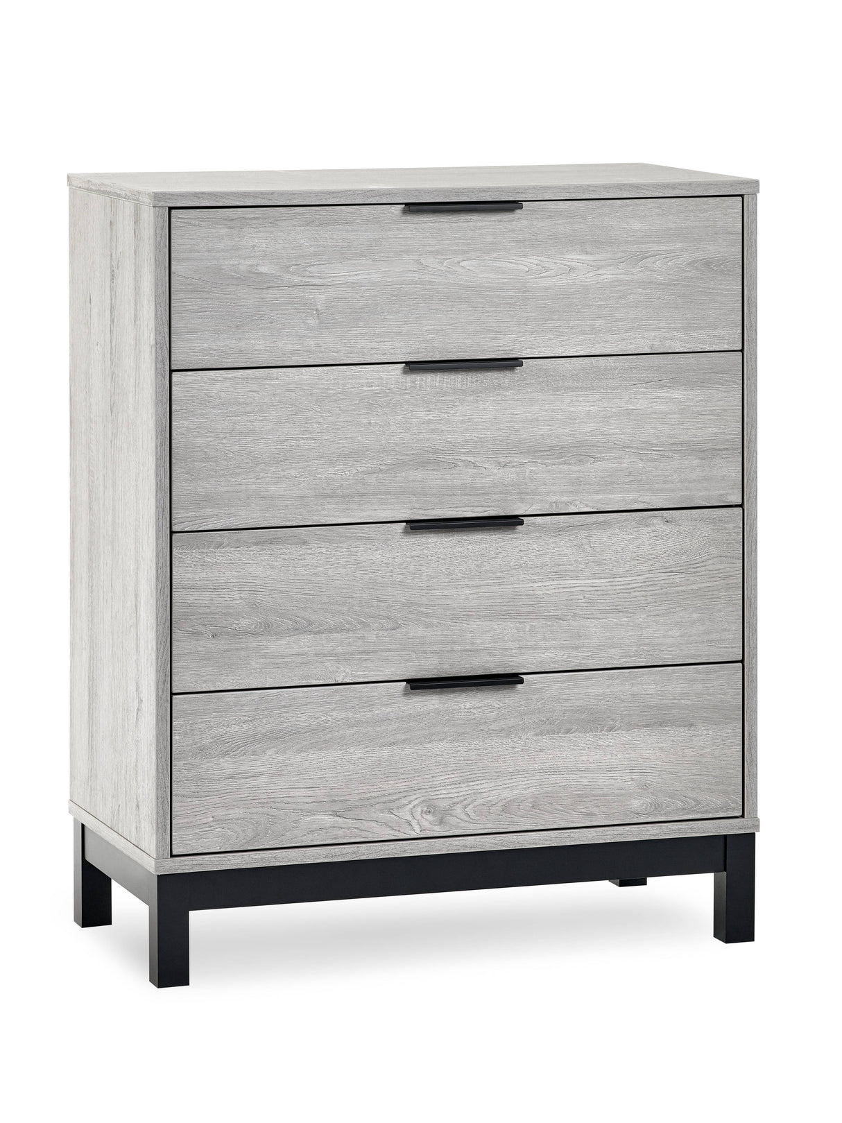 Bali 4 Drawer Chest - Grey Oak