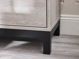 Bali 4 Drawer Chest - Grey Oak