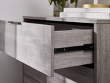 Bali 4 Drawer Chest - Grey Oak