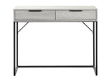 Bali 2 Drawer Dressing Table/Desk - Grey Oak