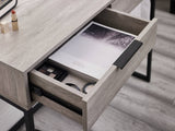 Bali 2 Drawer Dressing Table/Desk - Grey Oak