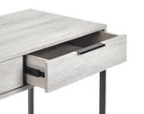 Bali 2 Drawer Dressing Table/Desk - Grey Oak