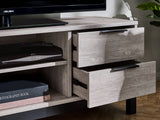 Bali TV Unit - Grey Oak