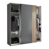 Berno Sliding 2 Door Wardrobe With Mirror