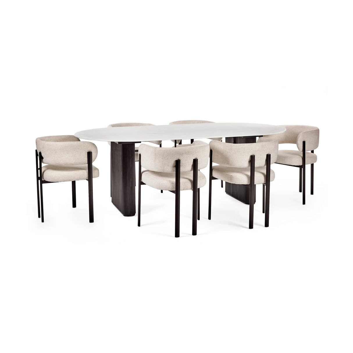 Bolivia Oval Dining Table