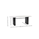 Bolivia Oval Dining Table