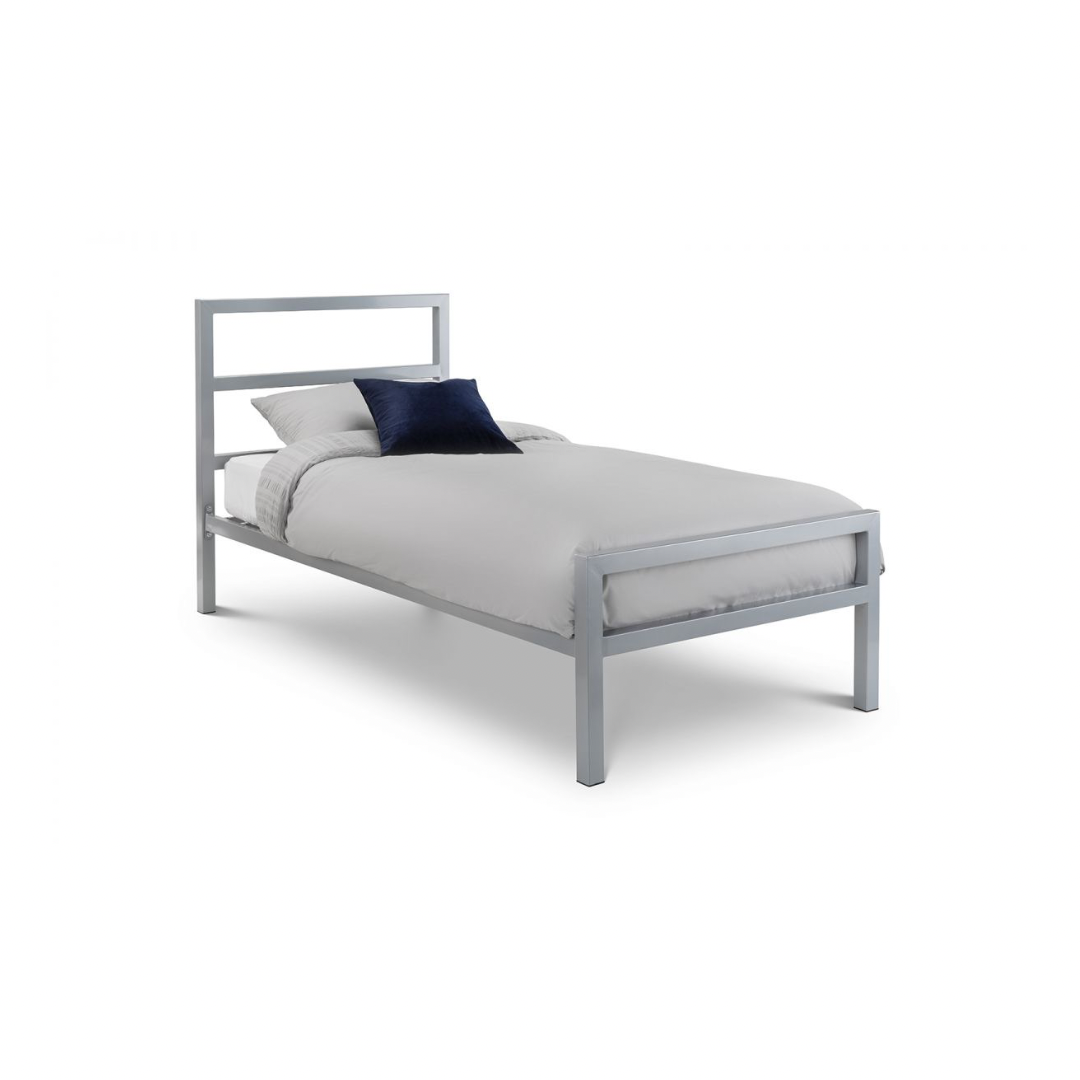 Soto Metal Bed - Silver