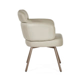 Set of 2 Callisto Swivel Dining Chairs
