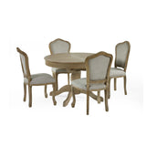 Camille Round Extending Table
