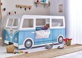 Campervan Bed - Light Blue