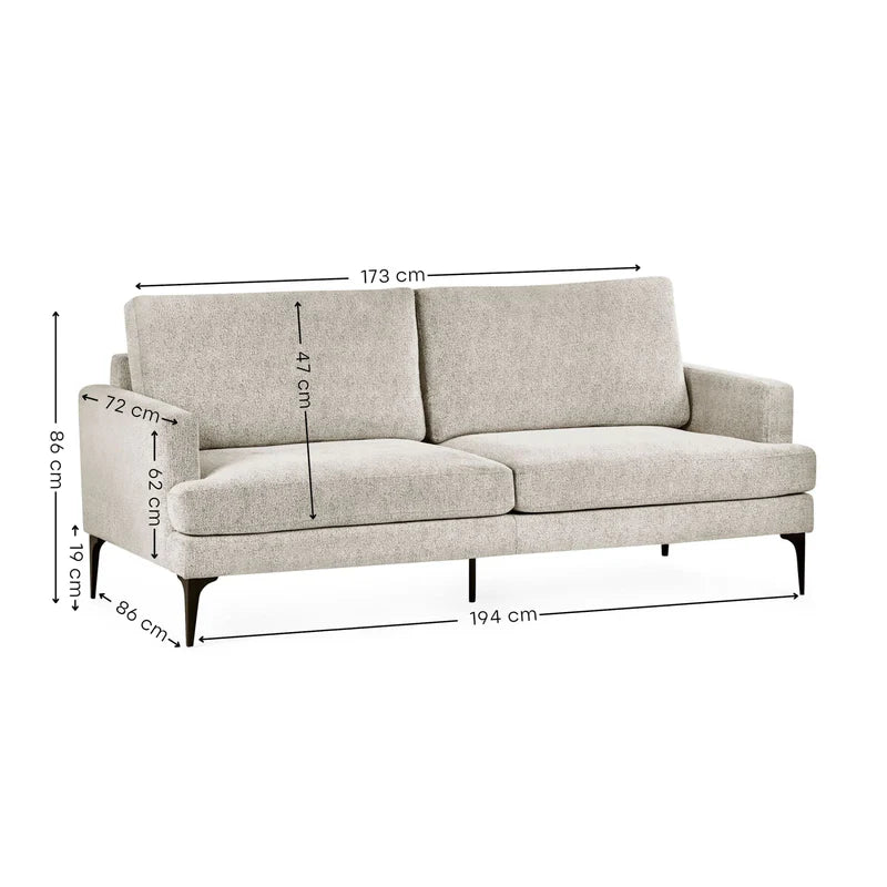 Carrera 3 Seater Sofa