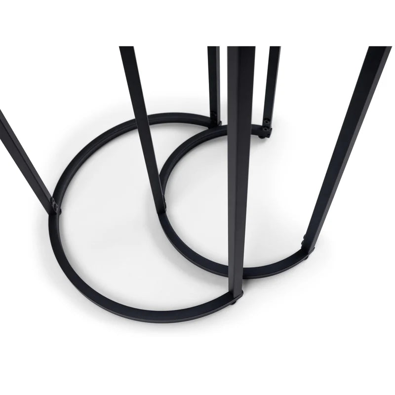Chicago Round Nesting Side Tables