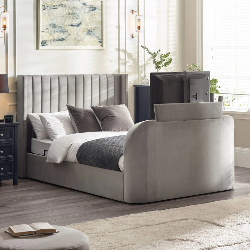 Clara Side Lift-Up Ottoman Storage Tv Bed