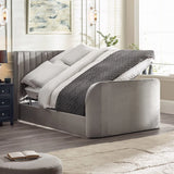 Clara Side Lift-Up Ottoman Storage Tv Bed
