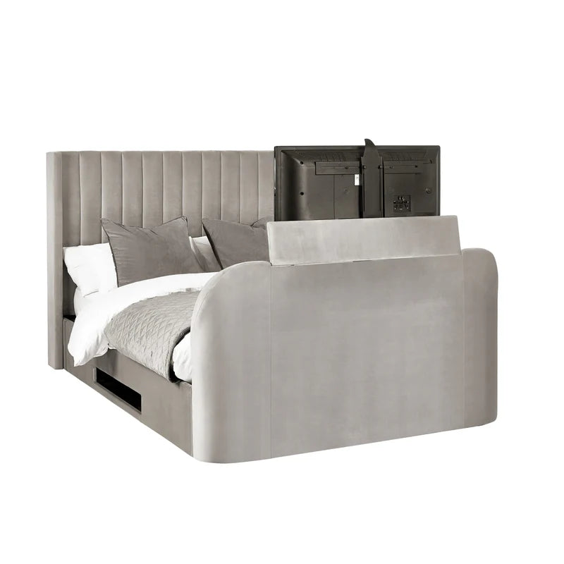 Clara Side Lift-Up Ottoman Storage Tv Bed