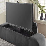 Clara Side Lift-Up Ottoman Storage Tv Bed