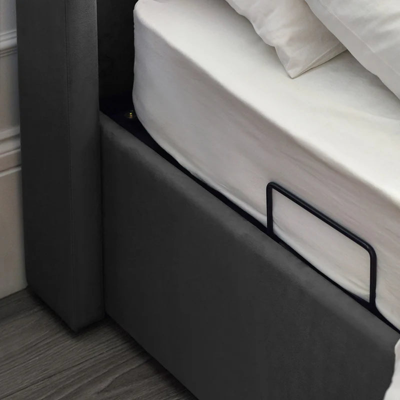 Clara Side Lift-Up Ottoman Storage Tv Bed