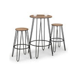 Dalston Round Bar Stools (Set of 2)