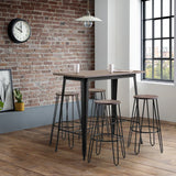 Dalston Round Bar Stools (Set of 2)
