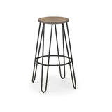 Dalston Round Bar Stools (Set of 2)