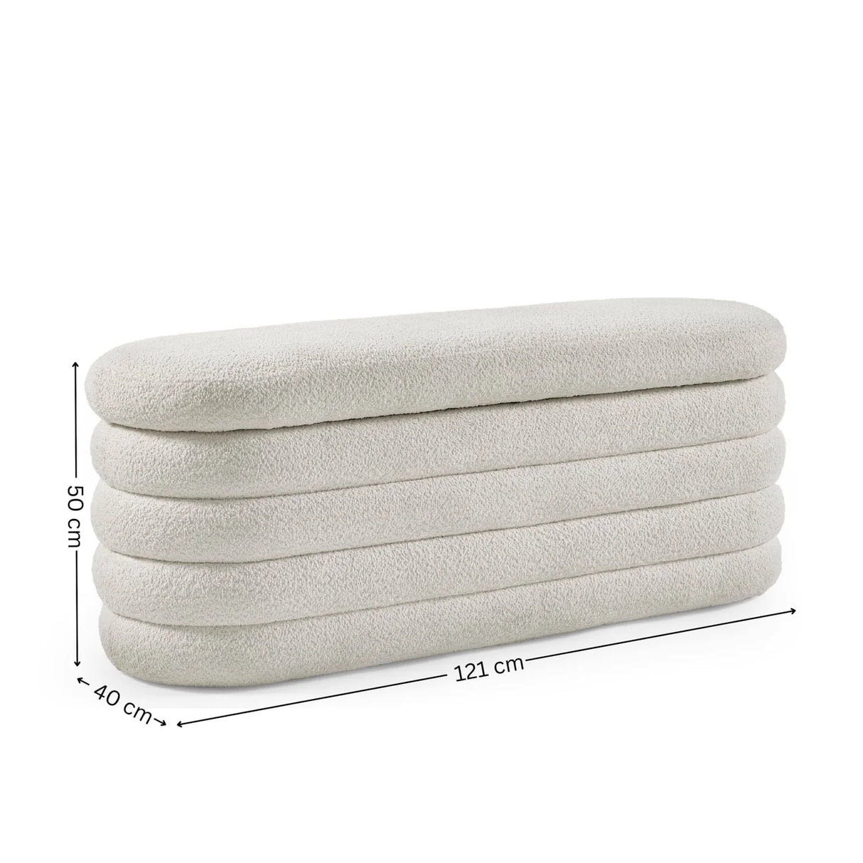 Hailey Storage Ottoman Bench
