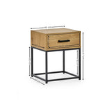 Harlow 1 Drawer Bedside