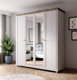 Evora 20 - 4 Door Wardrobe 200cm
