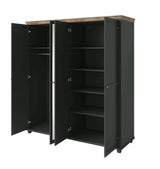 Evora 20 - 4 Door Wardrobe 200cm