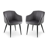 Hobart Scalloped Dining Chair (Set of 2)