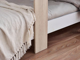 Horizon Bunk Bed - Pale Wood And White