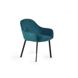 Lima Dining Chair - Teal Velvet