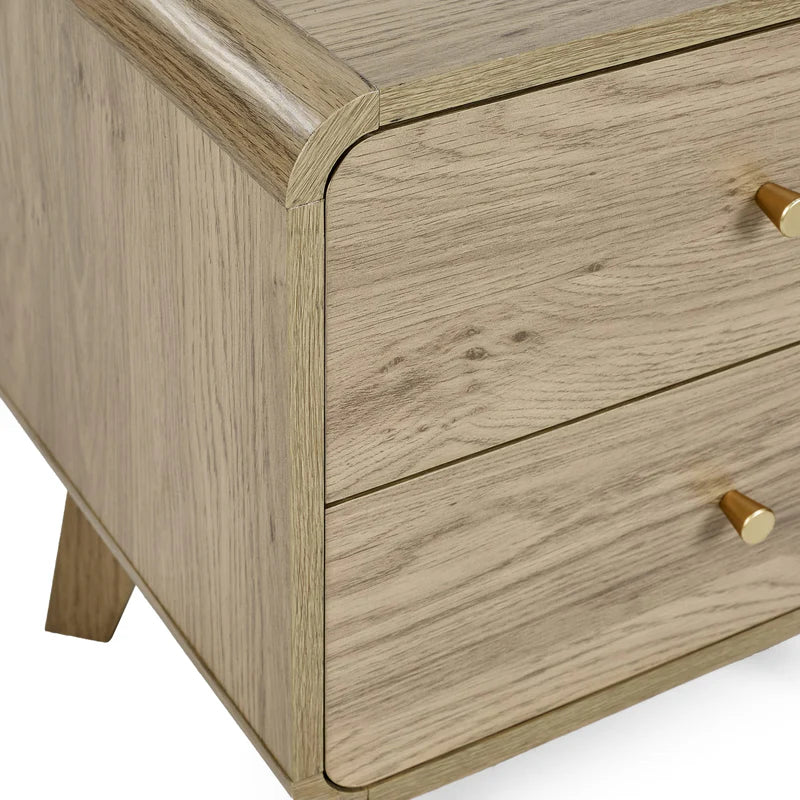 Ingrid 2 Drawer Bedside