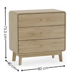 Ingrid 3 Drawer Chest