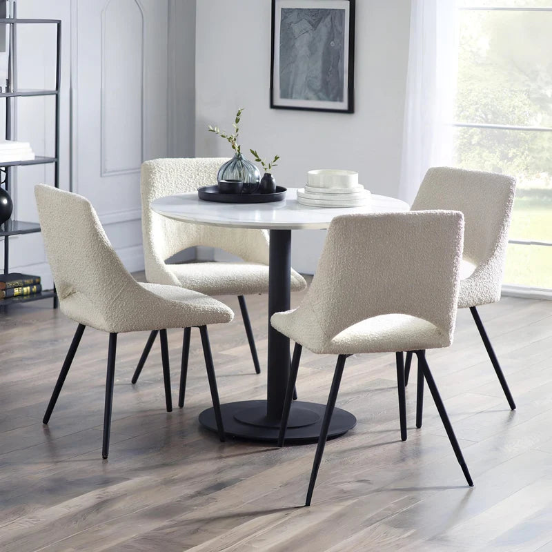 Iris Boucle Dining Chairs (Set of 2)