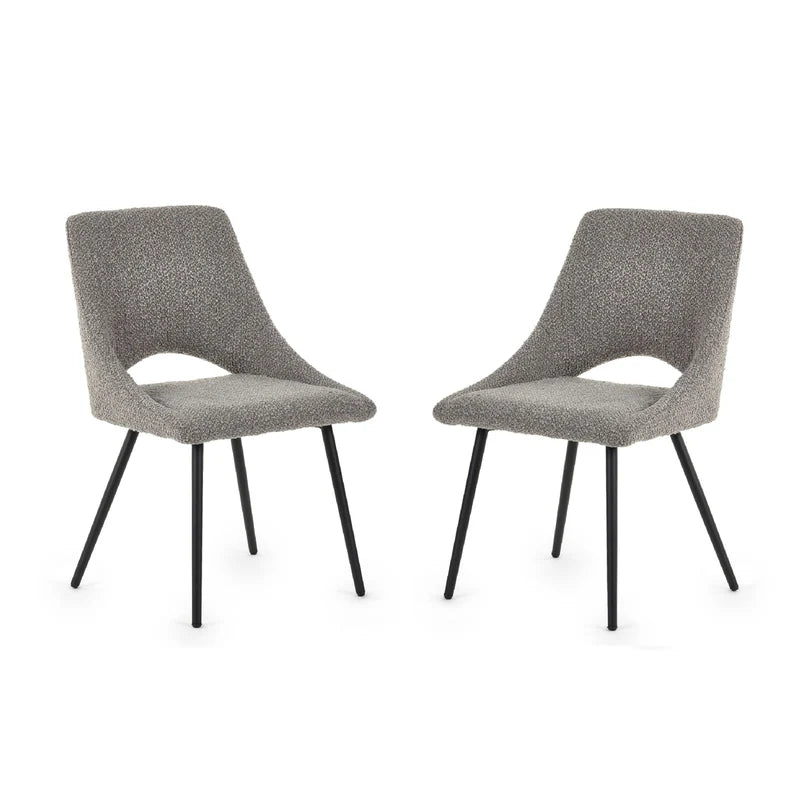 Iris Boucle Dining Chairs (Set of 2)