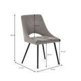 Iris Boucle Dining Chairs (Set of 2)