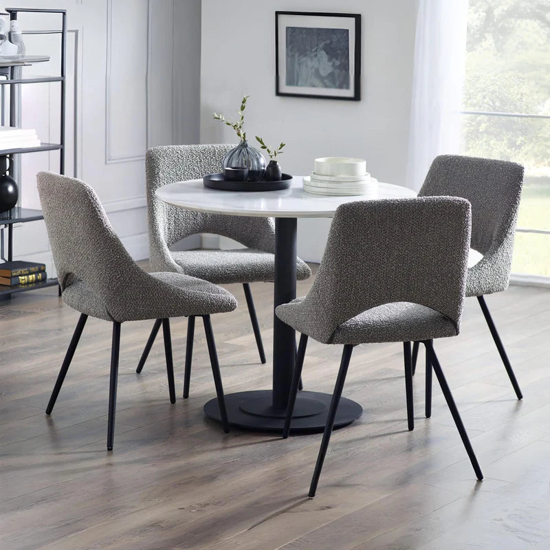 Iris Boucle Dining Chairs (Set of 2)