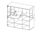 India 45 Sideboard Cabinet