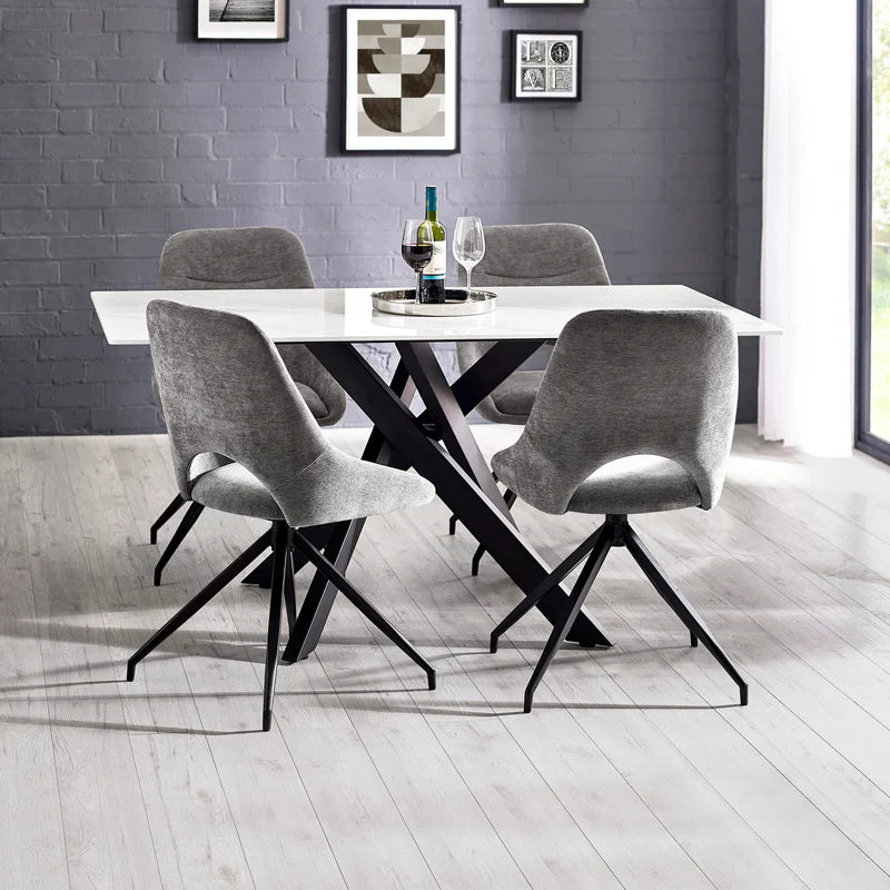 Jonah Swivel Return Chair (Set of 2)