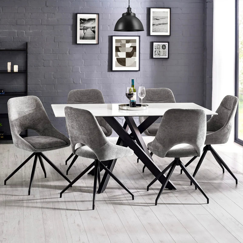 Jonah Swivel Return Chair (Set of 2)