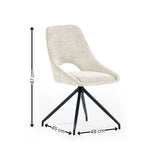 Jonah Swivel Return Chair (Set of 2)