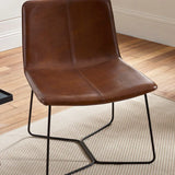 Joren PU Leather Accent Chair