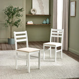 Keats Rectangular Table with 4 Chairs Dining Set