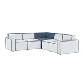 Lago Combination Sofa Corner Unit